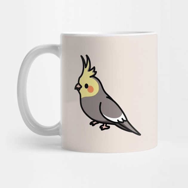 Cockatiel by littlemandyart